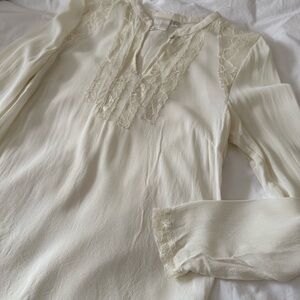 InWear Cream Textured Top - Size USA 4